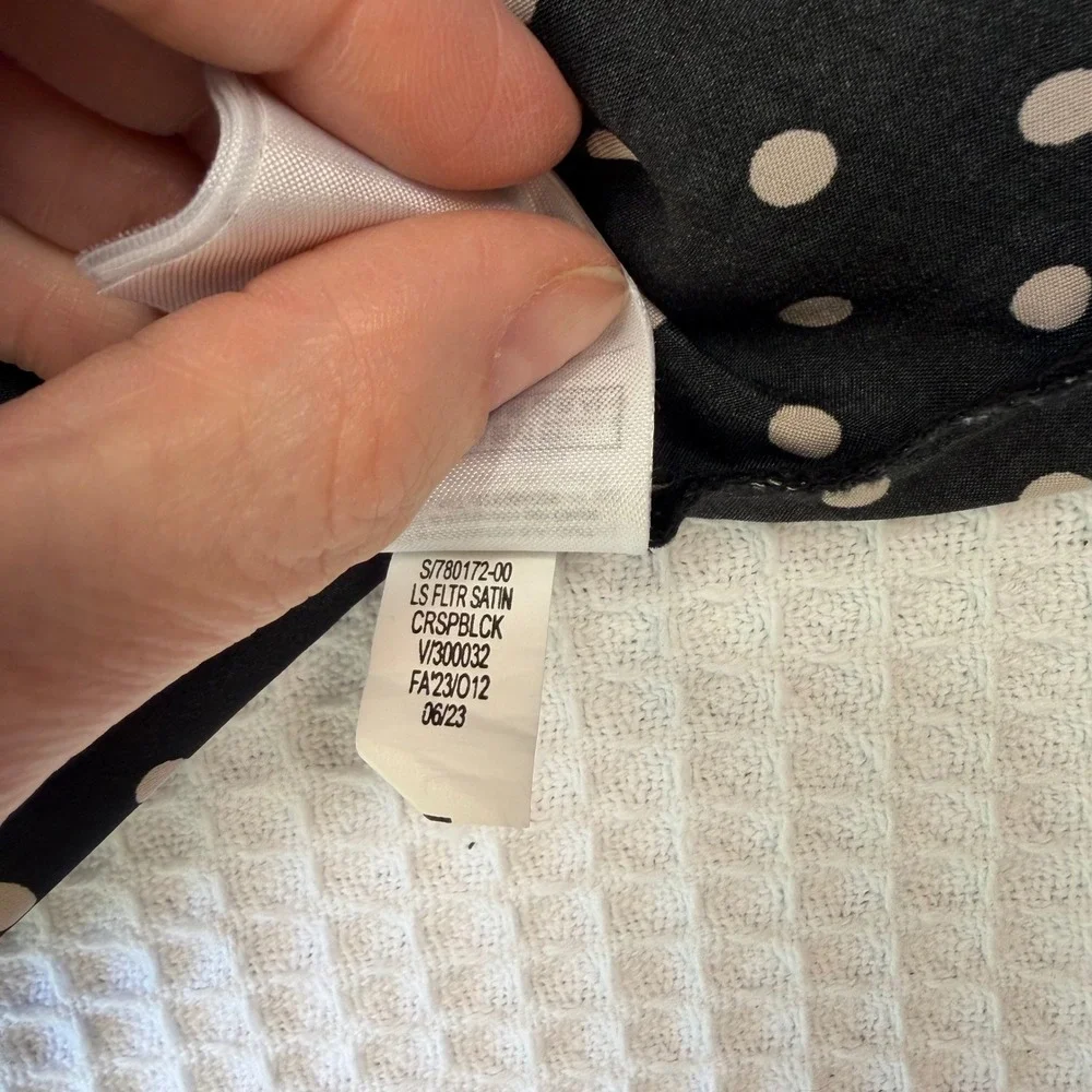 Baby Gap Toddler Girls Black Polka‎ Dot Satin Smocked Ruffle Dress 2 Years 2T
